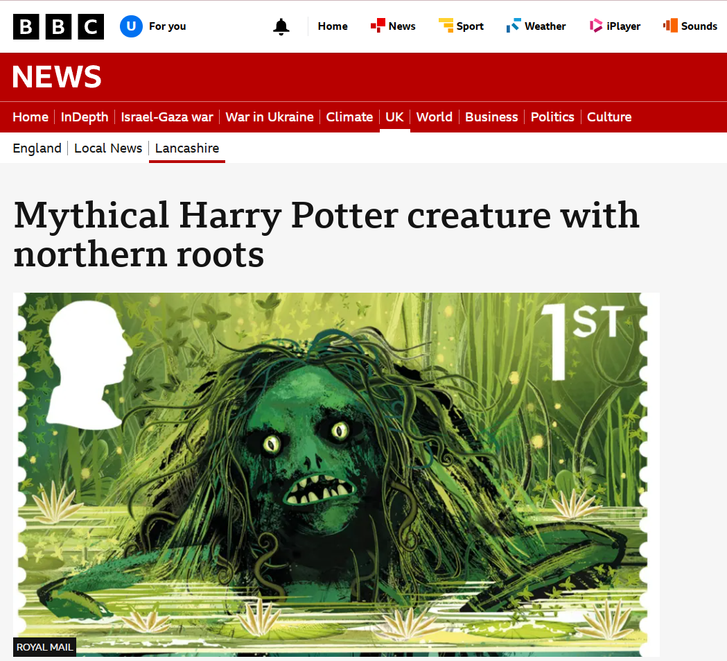 BBC: Mythical Harry Potter creature with northern roots